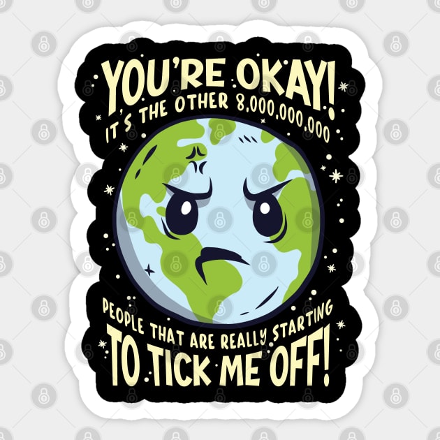 Protect our Oceans, our Planet, and our Future Sticker by Graphic Duster